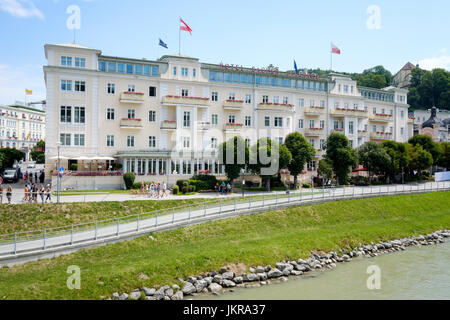 L'hôtel Sacher, Salzbourg, Autriche Banque D'Images