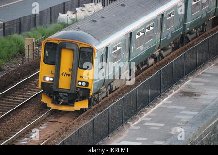 Gros plan de la GWR Banque D'Images