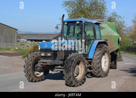 Ford 8340 Tracteur agricole Banque D'Images