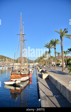 Port de Carthagène Banque D'Images