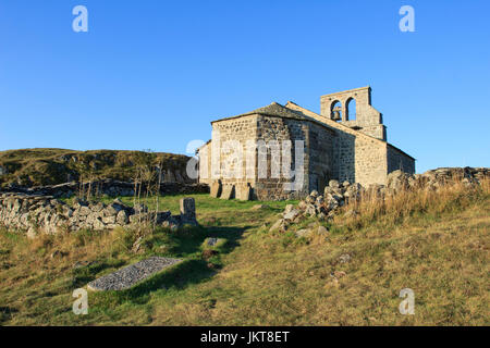 France, Cantal (15), Chastel-sur-Murat, la chapelle Saint-Antoine // France, Cantal, Chastel sur Murat, la chapelle St Antoine Banque D'Images