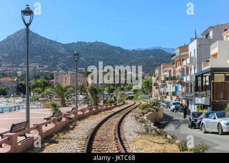 L'Ile Rousse, Balagne, Corse, France Banque D'Images