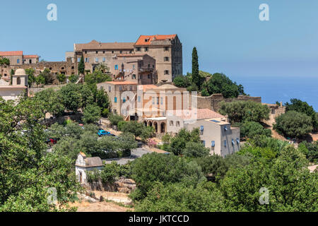 Pigna, Corse, France Banque D'Images