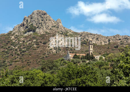 Couvent de Corbara, Corbara, Corse, France Banque D'Images