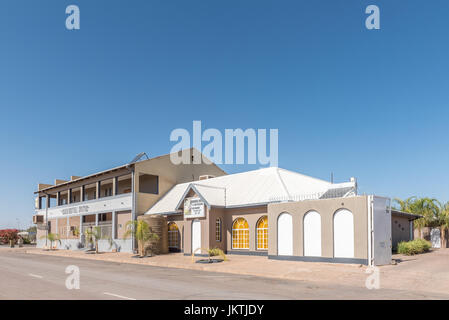 MARIENTAL, NAMIBIE - Juin 14, 2017 : Un hôtel à Mariental, la capitale de la région Hardap en Namibie Banque D'Images