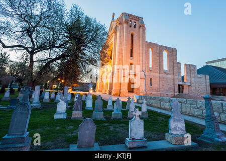 La cathédrale de Saint-Boniface à Winnipeg. Winnipeg , Manitoba, Canada. Banque D'Images