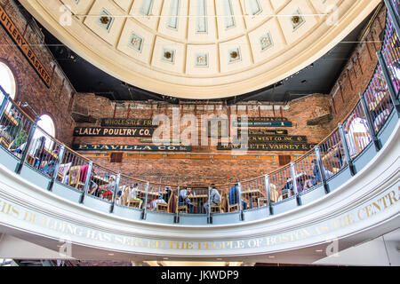 Quincy Market, Boston MA, USA Banque D'Images