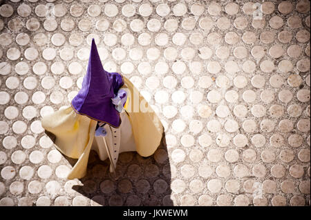 De la Confrérie des Pénitents Pollinica mars pendant la procession du Dimanche des Rameaux à Malaga, Espagne. Date : 04-17-2011. Photographe : Xabier Mikel Laburu Van Woudenberg.----------------- Nazarenos de la Hermandad de Pollinica marchan durante la procesion del Domingo de Ramos en Málaga, España. Fecha : 17-04-2011. Fotógrafo : Xabier Mikel Laburu Van Woudenberg. Banque D'Images