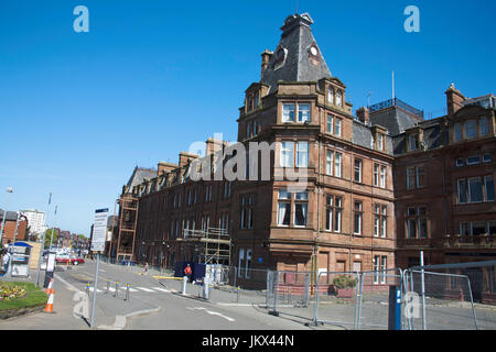 Le station hotel ayr ayrshire ecosse va être rénovée Banque D'Images