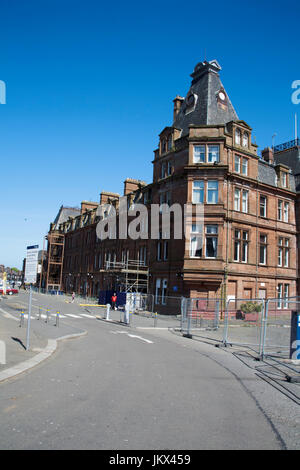 Le station hotel ayr ayrshire ecosse va être rénovée Banque D'Images