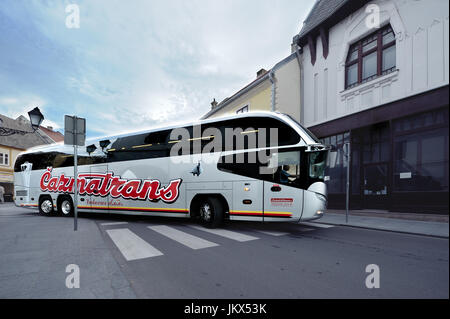 Belgrade, Serbie, 11 SEP 2015:autobus de luxe dans les rues de Belgrade, en septembre 11, 2015 Banque D'Images