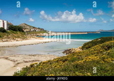 Muxia, Galice, Espagne, Europe. Camino de Santiago. Banque D'Images