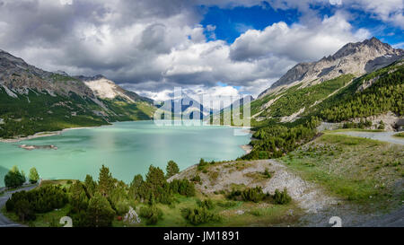 Lac de Cancano - Bormio (province de Sondrio) Banque D'Images