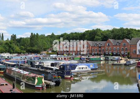 Braunston, Northamptonshire Daventry, Marina Banque D'Images