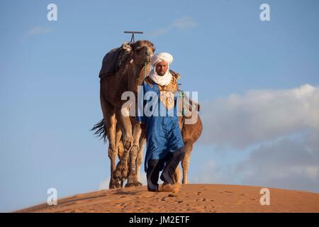 Sahara occidental, le Maroc dessert Banque D'Images