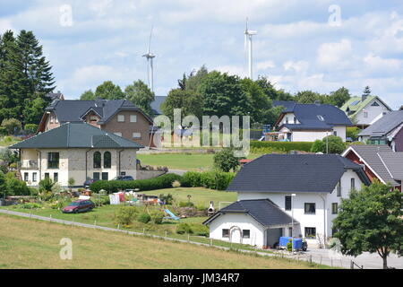 Strasbourg, France - 21 juillet 2017 - Très belles maisons Eifel allemand Banque D'Images