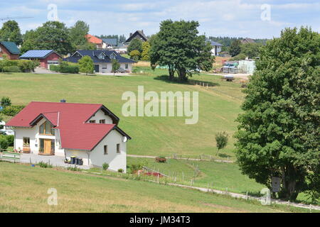 Strasbourg, France - 21 juillet 2017 - Très belles maisons Eifel allemand Banque D'Images