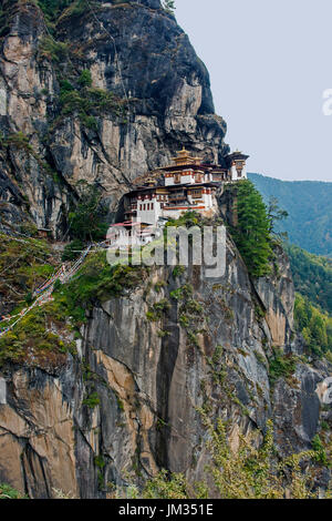 Paro Taktsang - Bhoutan Banque D'Images