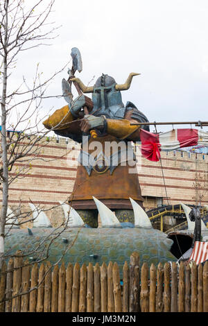 ISTANBUL, TURQUIE - 8 avril , 2017 : Vialand themed entertainment amusement park Banque D'Images