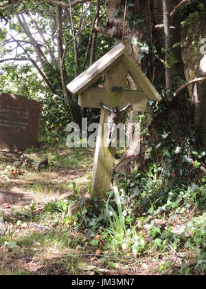 Lympstone, Devon, Église Paroissiale et le cimetière Banque D'Images