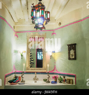 Salle de bains de style arabe Banque D'Images