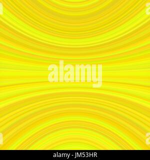 Abstract background du mouvement symétrique jaune minces lignes courbes Illustration de Vecteur