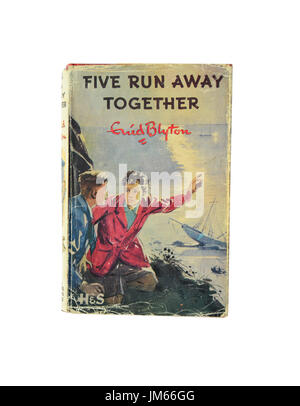 Enid Blyton's 'Cinq courir loin ensemble" troisième célèbre cinq livre, Surrey, Angleterre, Royaume-Uni Banque D'Images