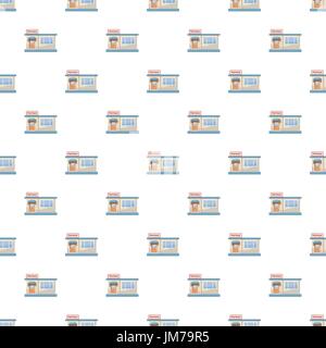 Schéma de construction pharmacie Illustration de Vecteur