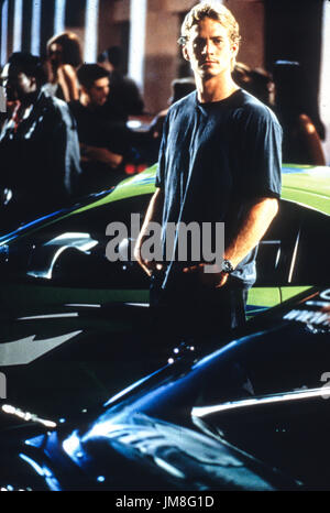 Fast and the Furious, Paul Walker, 2001 Banque D'Images