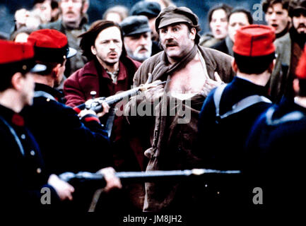 Gérard Depardieu, germinal, 1993 Banque D'Images