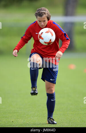 Francesca Kirby d'Angleterre pendant une séance d'entraînement au Sporting 70 Sports Center, Utrecht. Banque D'Images