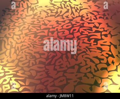 Vector motif léopard, répétant fond. vector illustration Illustration de Vecteur