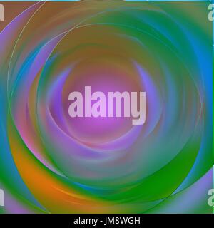 Résumé fond circulaire colorée faite de pistes radiale Illustration de Vecteur