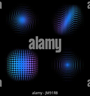 Série de télévision moderne Origines demi-teinte, vector illustration Illustration de Vecteur