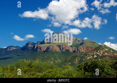 La montagne du Drakensberg du Nord robuste Mariepskop Limpopo Afrique du Sud de l'Escarpement Banque D'Images