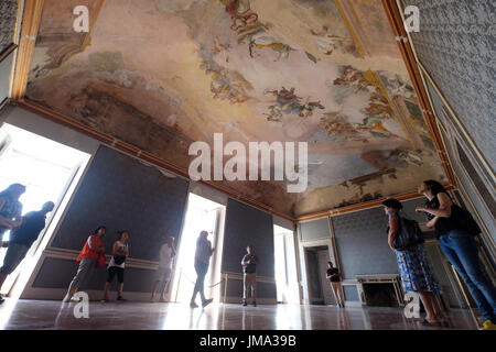 Palais Royal de Carditello, apothéose de la dynastie Bourbon,San Tammaro, Campanie, Italie Banque D'Images