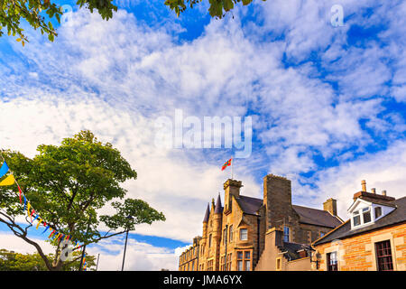 St Ola Community Centre et l'hôtel de ville à l'île de Kirkwall, Orkney, Scotland. Banque D'Images