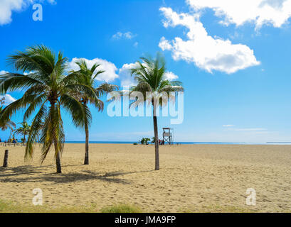 Praia de Iracema, célèbre plage de Fortaleza, Ceara, Brésil Banque D'Images