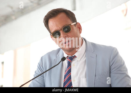 Los Angeles, CA, USA. 26 juillet, 2017. Arnet seront à la cérémonie qui a rendu hommage à la Jason Bateman 2,616ème étoile sur le Hollywood Walk of Fame à Los Angeles, Californie le 26 juillet 2017. Credit : Faye Sadou/media/Alamy Punch Live News Banque D'Images