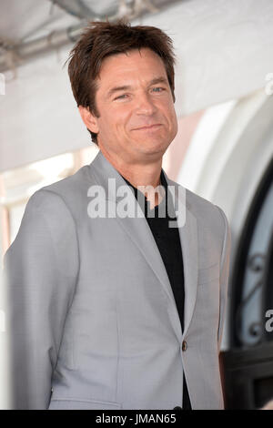 Los Angeles, USA. 26 juillet, 2017. LOS ANGELES, CA. 26 juillet 2017 : l'acteur Jason Bateman au Hollywood Walk of Fame Star Cérémonie en l'honneur acteur Jason Bateman. Crédit photo : Sarah Stewart/Alamy Live News Banque D'Images