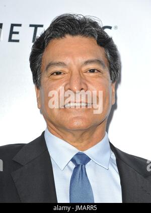 Los Angeles, CA, USA. 26 juillet, 2017. Gil Birmingham aux arrivées de Wind River, l'établissement Ace Hotel Premiere Los Angeles, Los Angeles, CA, 26 juillet 2017. Credit : Elizabeth Goodenough/Everett Collection/Alamy Live News Banque D'Images