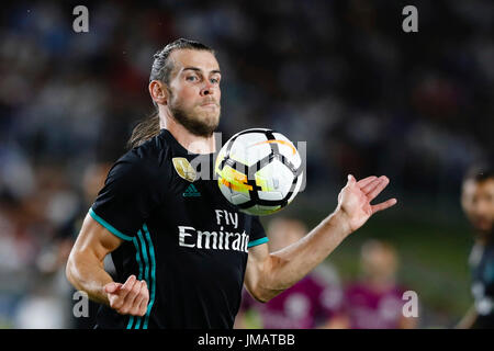 Los Angeles, Californie, USA. 26 juillet, 2017. Gareth Bale (11) joueur du Real Madrid. La Coupe des champions internationaux entre Manchester City vs Real Madrid match friendly au Los Angeles Memorial Coliseum de Los Angeles, Californie, USA, le 27 juillet 2017 . Gtres más información : crédit en ligne Comuniación,S.L./Alamy Live News Banque D'Images