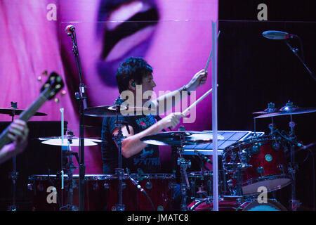 Toronto, Canada. 26 juillet, 2017. Nouvelle Vague icônes Blondie effectuer au Sony Centre de Toronto sur leur rage et l'enlèvement d' à l'appui de leur dernier album 'pollinisateur'. Credit : Bobby Singh/Alamy Live News Banque D'Images