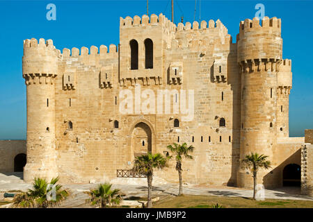 Aegypten, Alexandria, Fort Kait Bey Banque D'Images