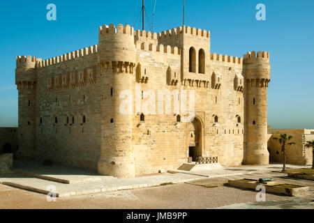 Aegypten, Alexandria, Fort Kait Bey Banque D'Images