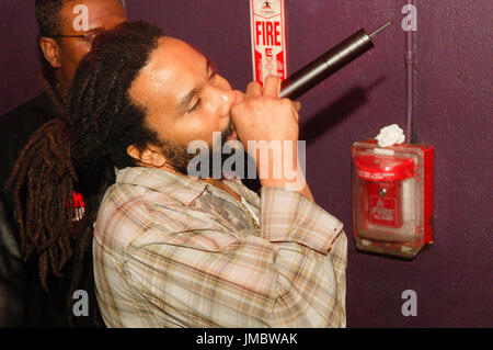 Ky-mani marley photos backstage exclusif club hollywood clés,ca. Banque D'Images