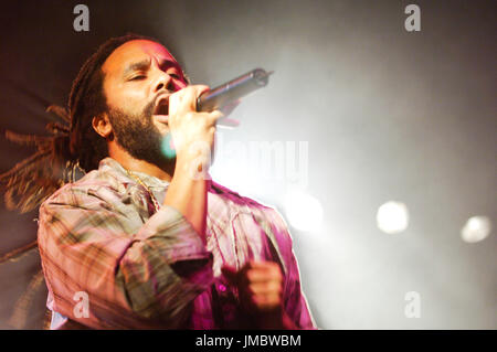 Ky-mani marley des club hollywood,California. Banque D'Images