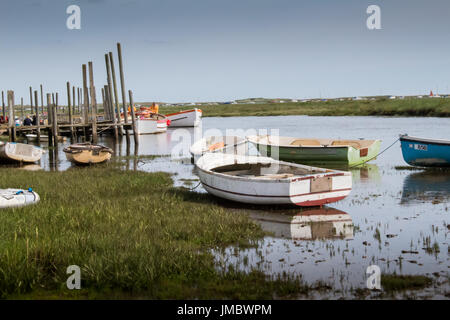 Morston Quay, Norfolk Banque D'Images