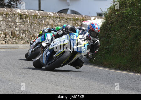 Paul Jordan Faugheen 50 courses sur route Juillet 2017 Banque D'Images