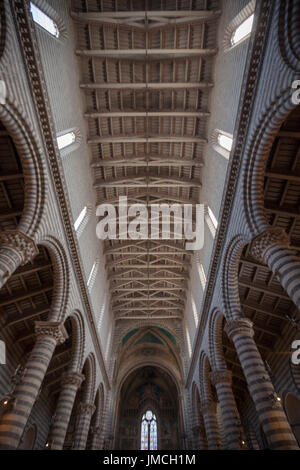 Intérieur de la cathédrale d'Orvieto, Italie Banque D'Images